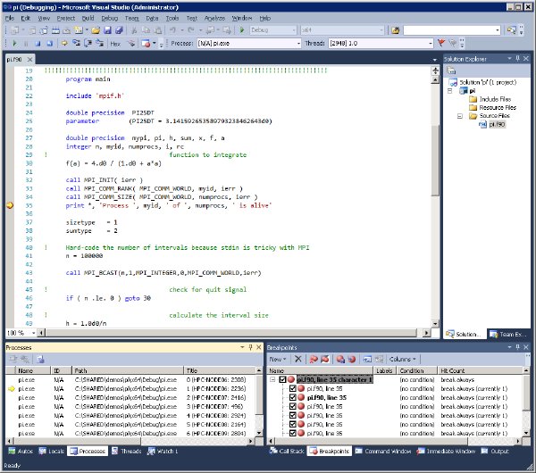《Fortran編譯器》(PGI Visual Fortran 2010)v11.1 x86 x64[壓縮包]