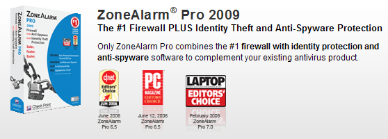 《ZoneAlarm個人計算機防火牆》(ZoneAlarm Pro 2009)V8.0.59/9月2日更新v9.0.083.000[壓縮包]